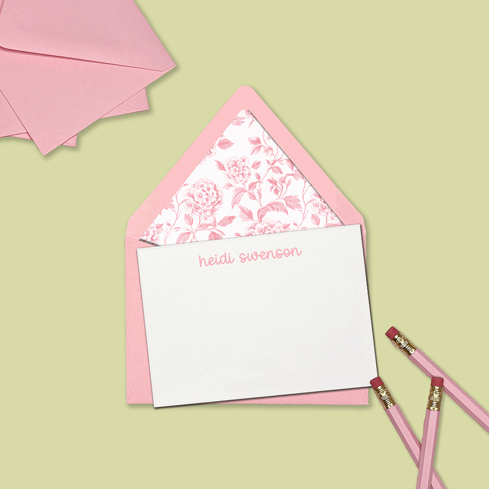 Summer Blossom Stationery