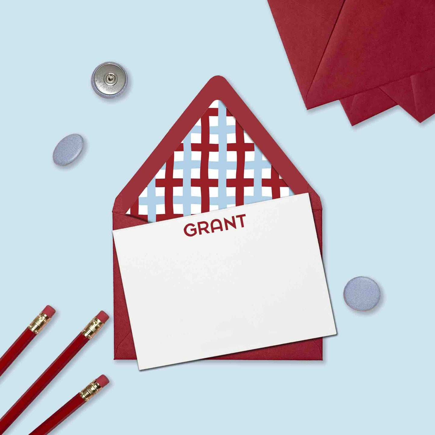 Bold Weave Stationery