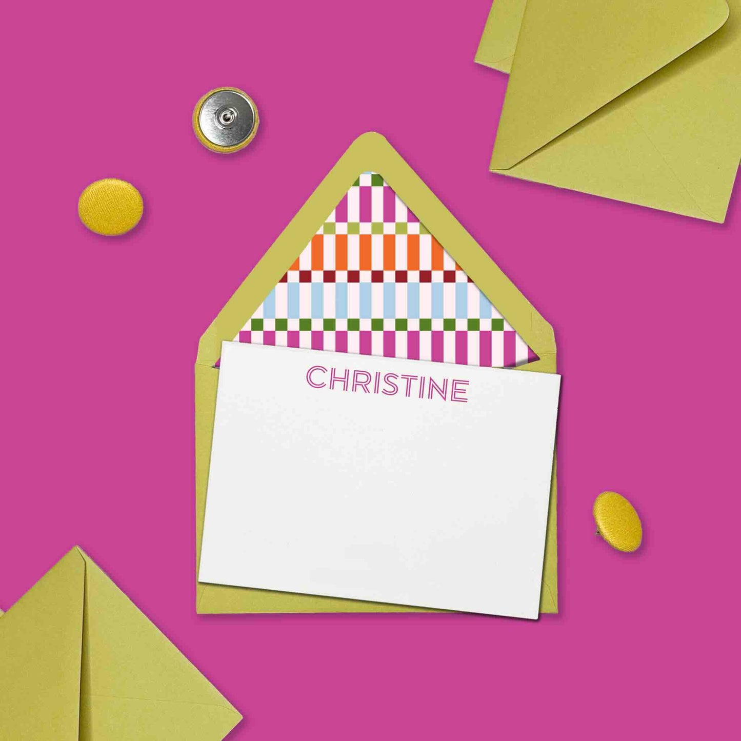 Bright Race Stationery