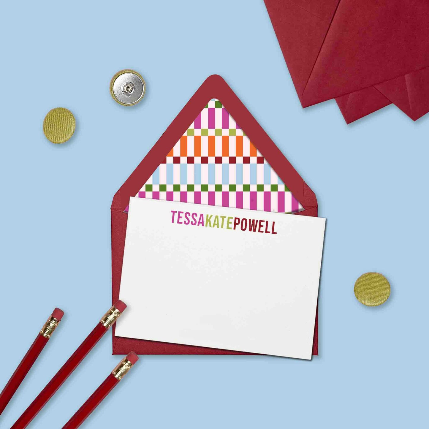 Bright Race Stationery