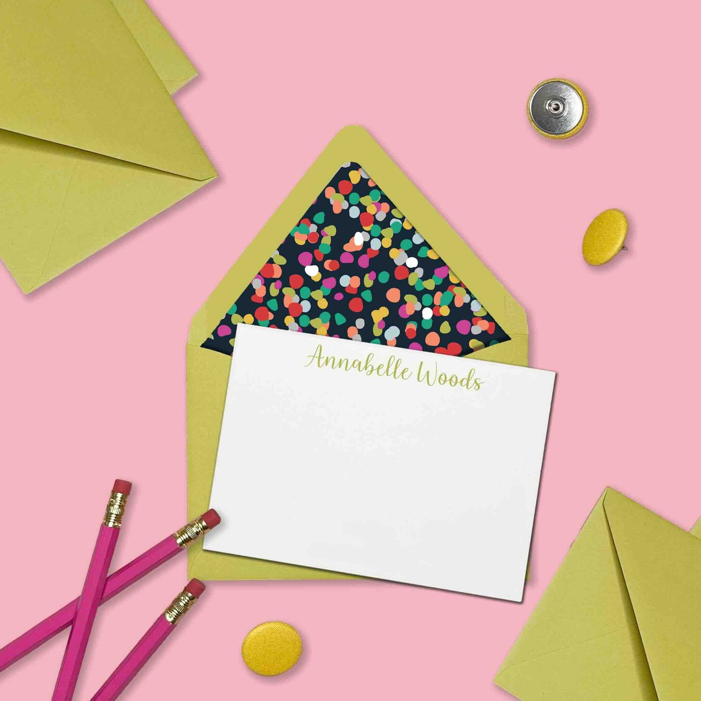 Confetti Stationery