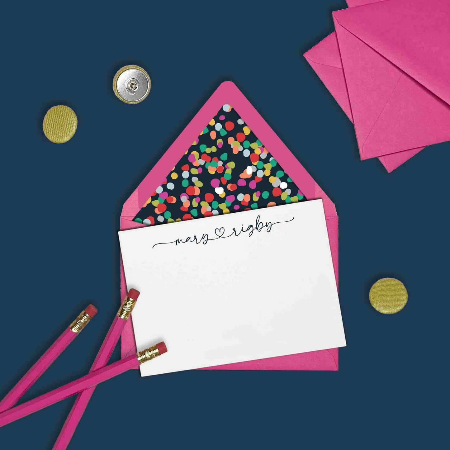 Confetti Stationery