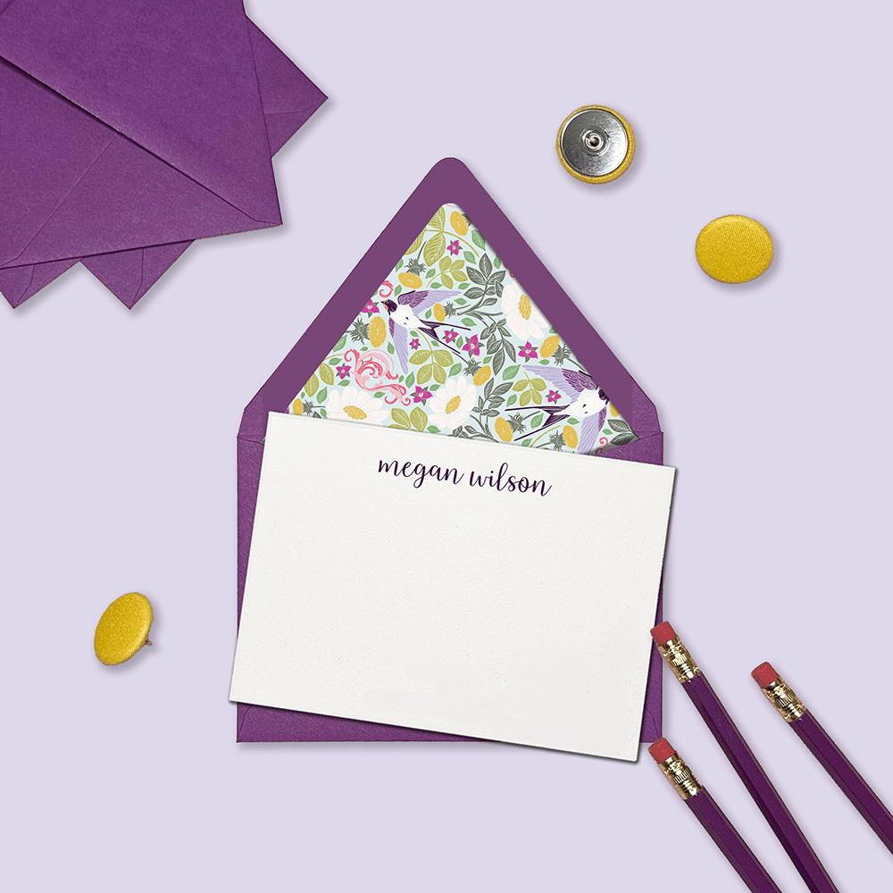 English Garden Stationery