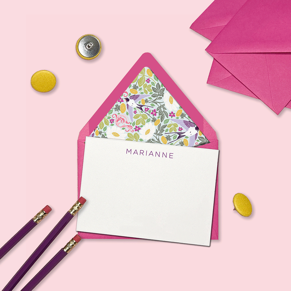 English Garden Stationery