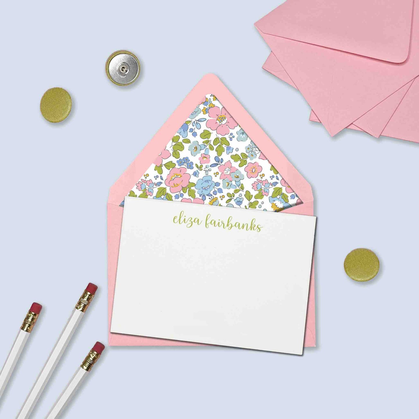 Liberty Floral Stationery