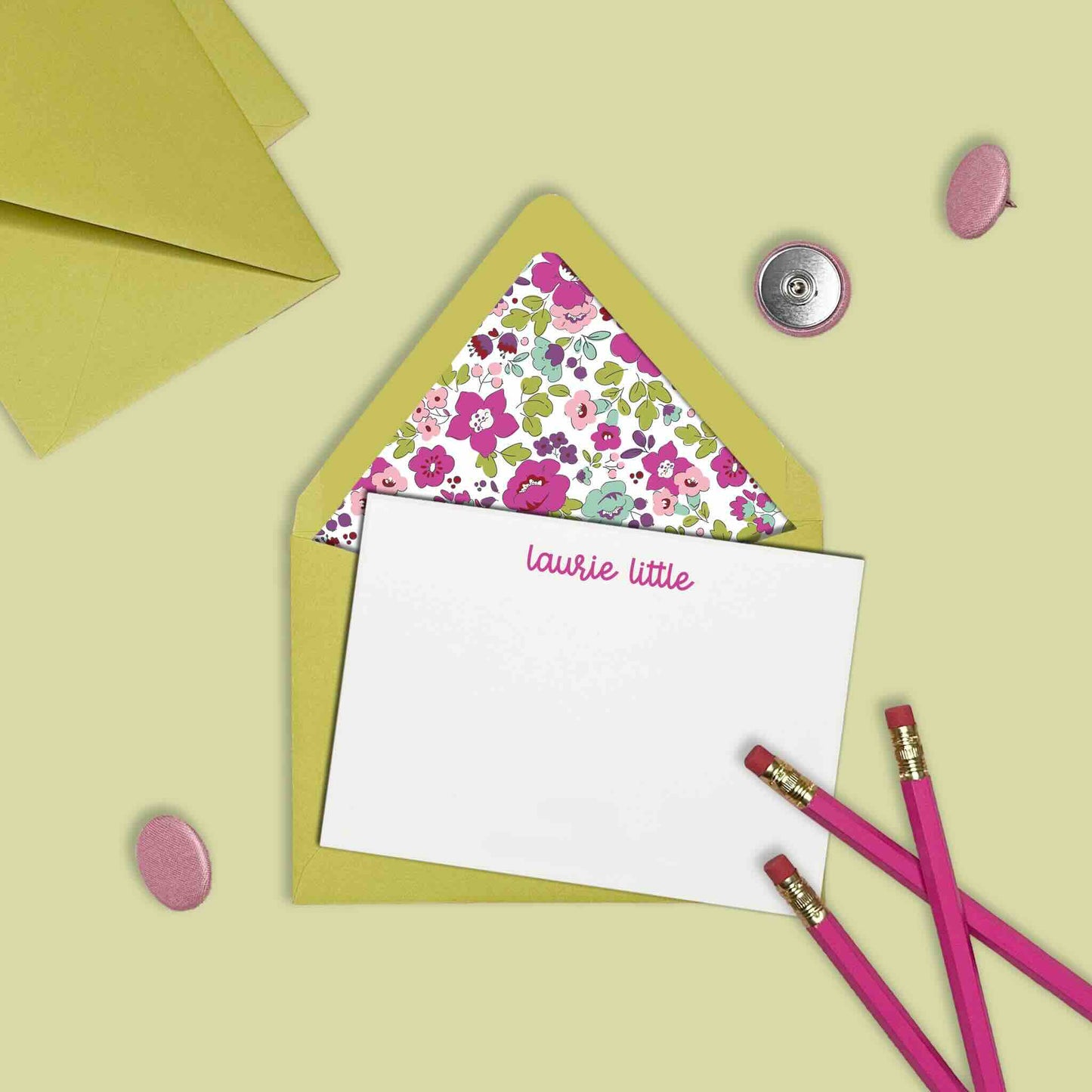 Liberty Floral Stationery