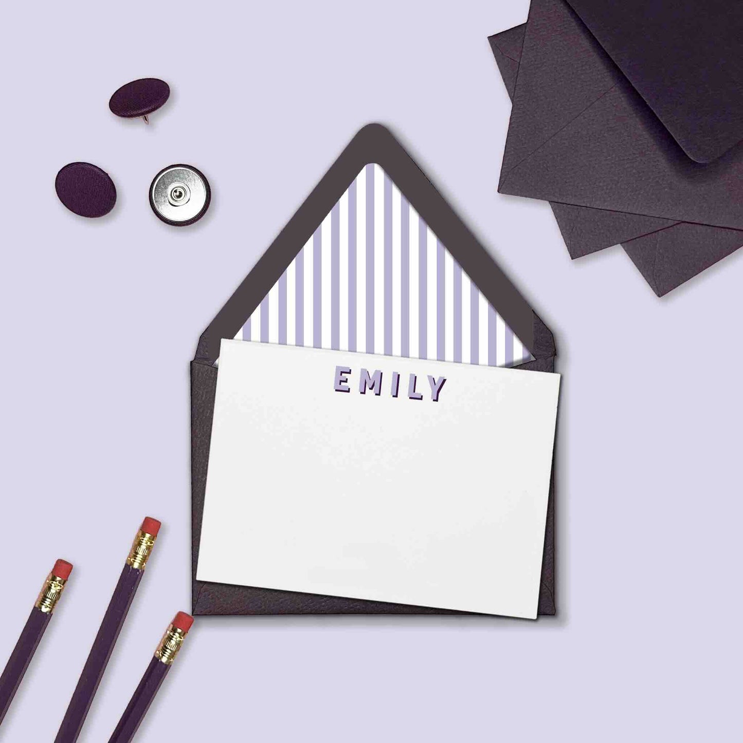 Liberty Stripes Stationery