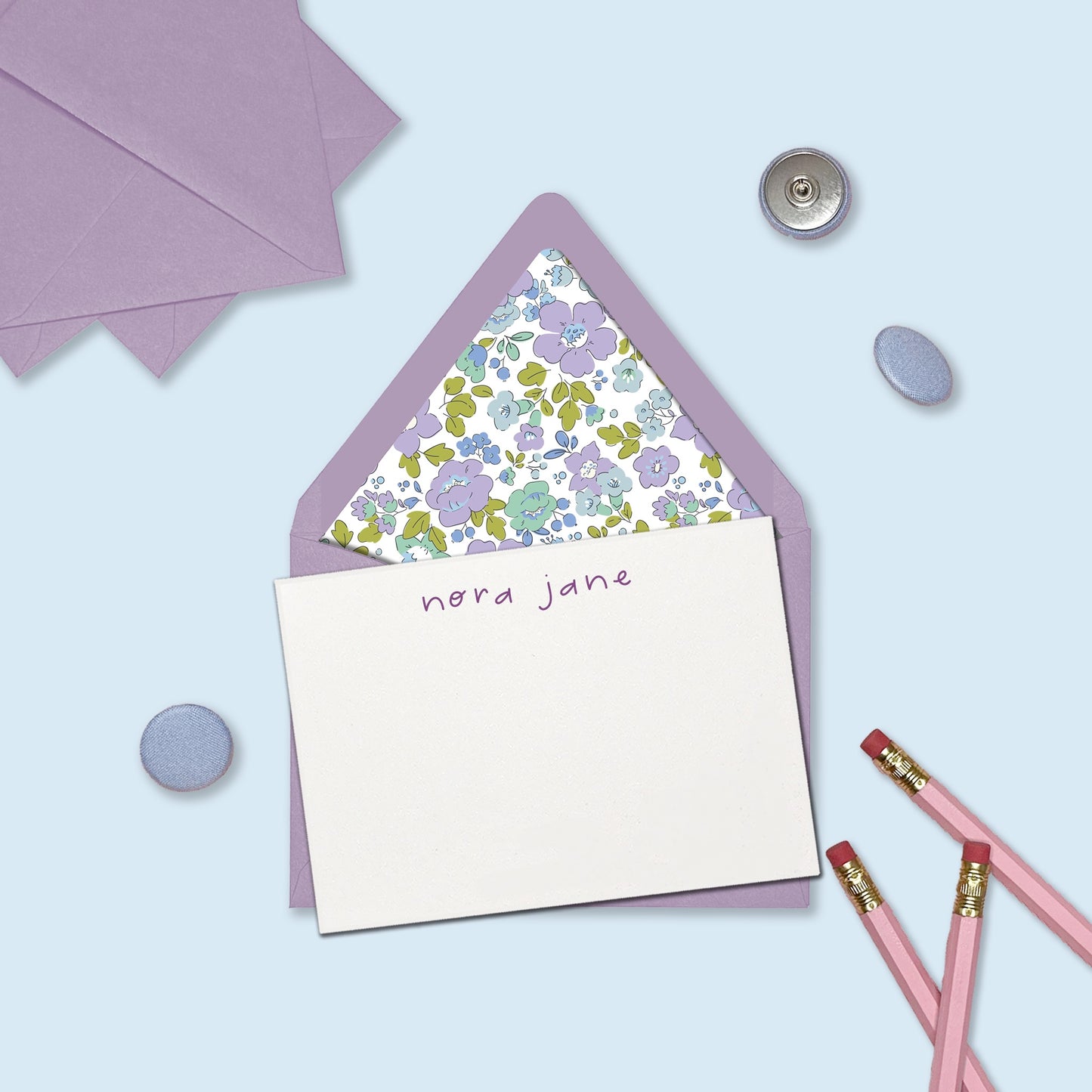 Liberty Floral Stationery
