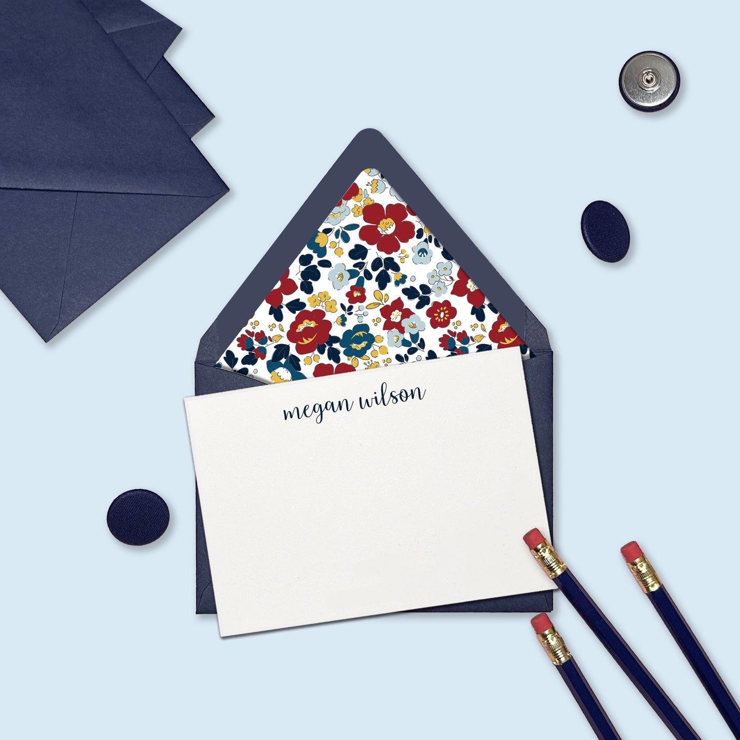 Liberty Floral Stationery