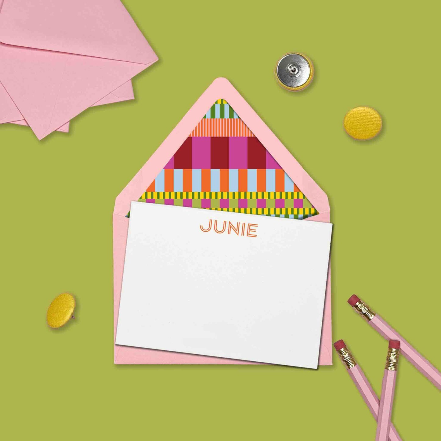 Picnic Fringe Stationery