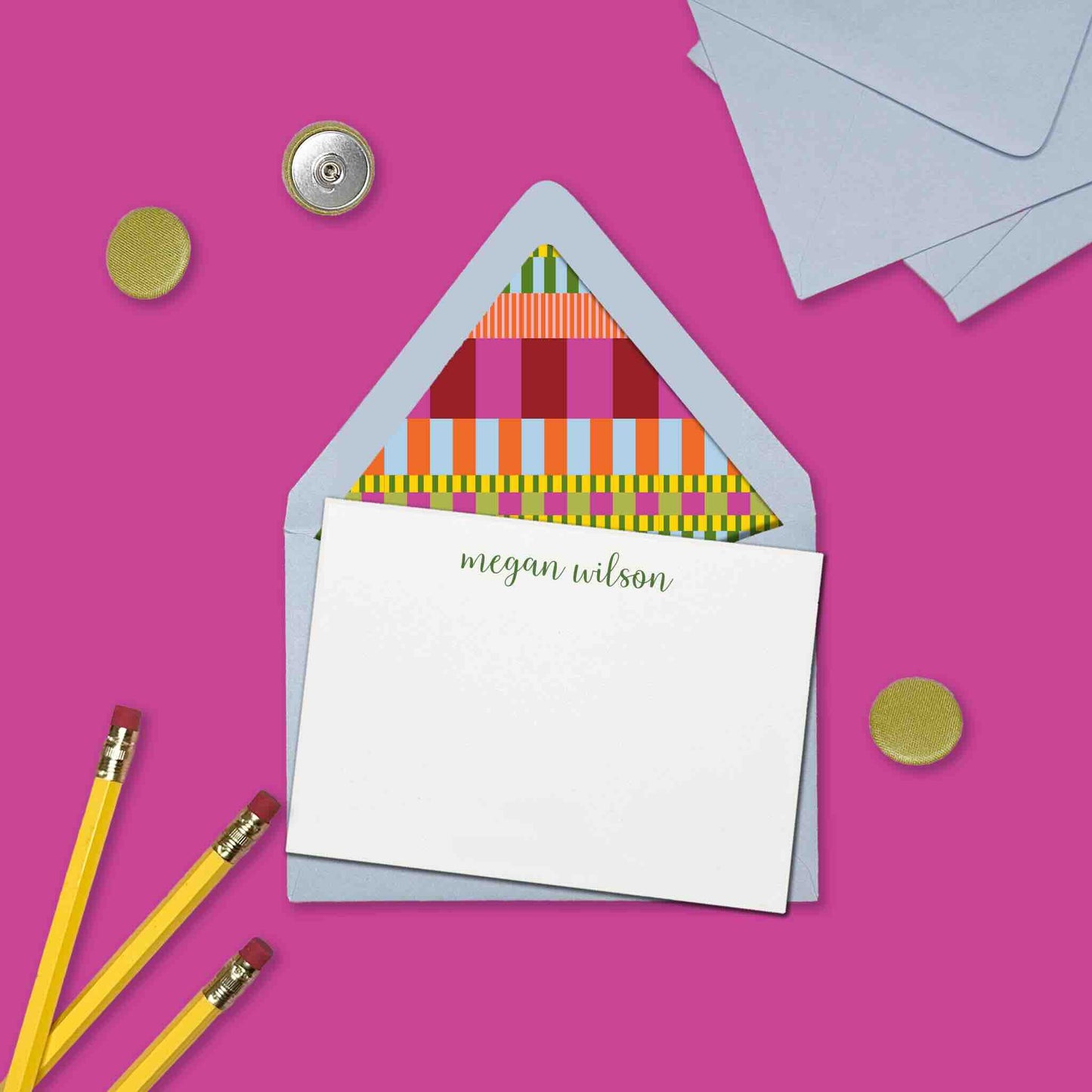Picnic Fringe Stationery