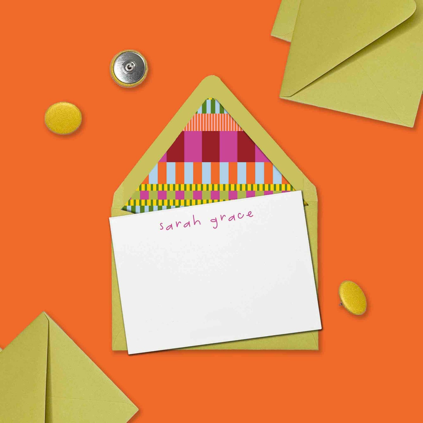Picnic Fringe Stationery