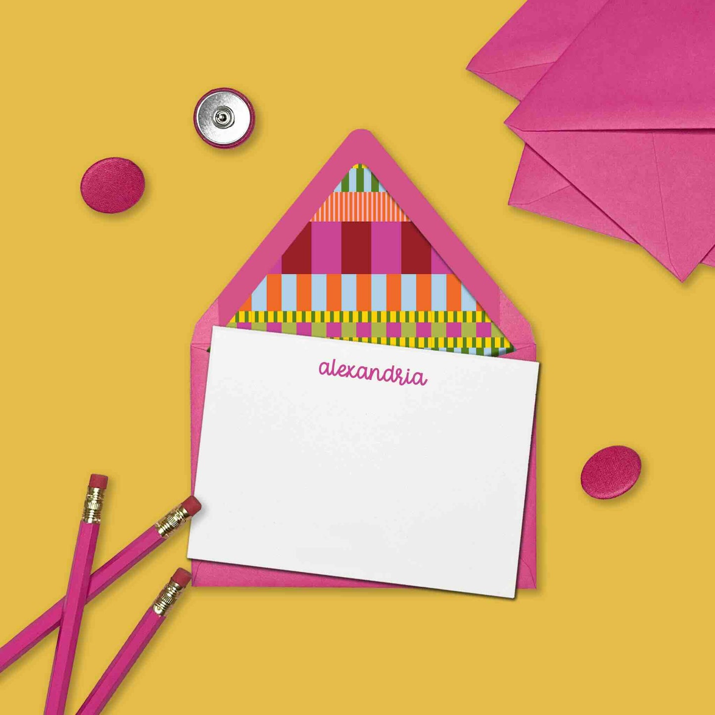 Picnic Fringe Stationery