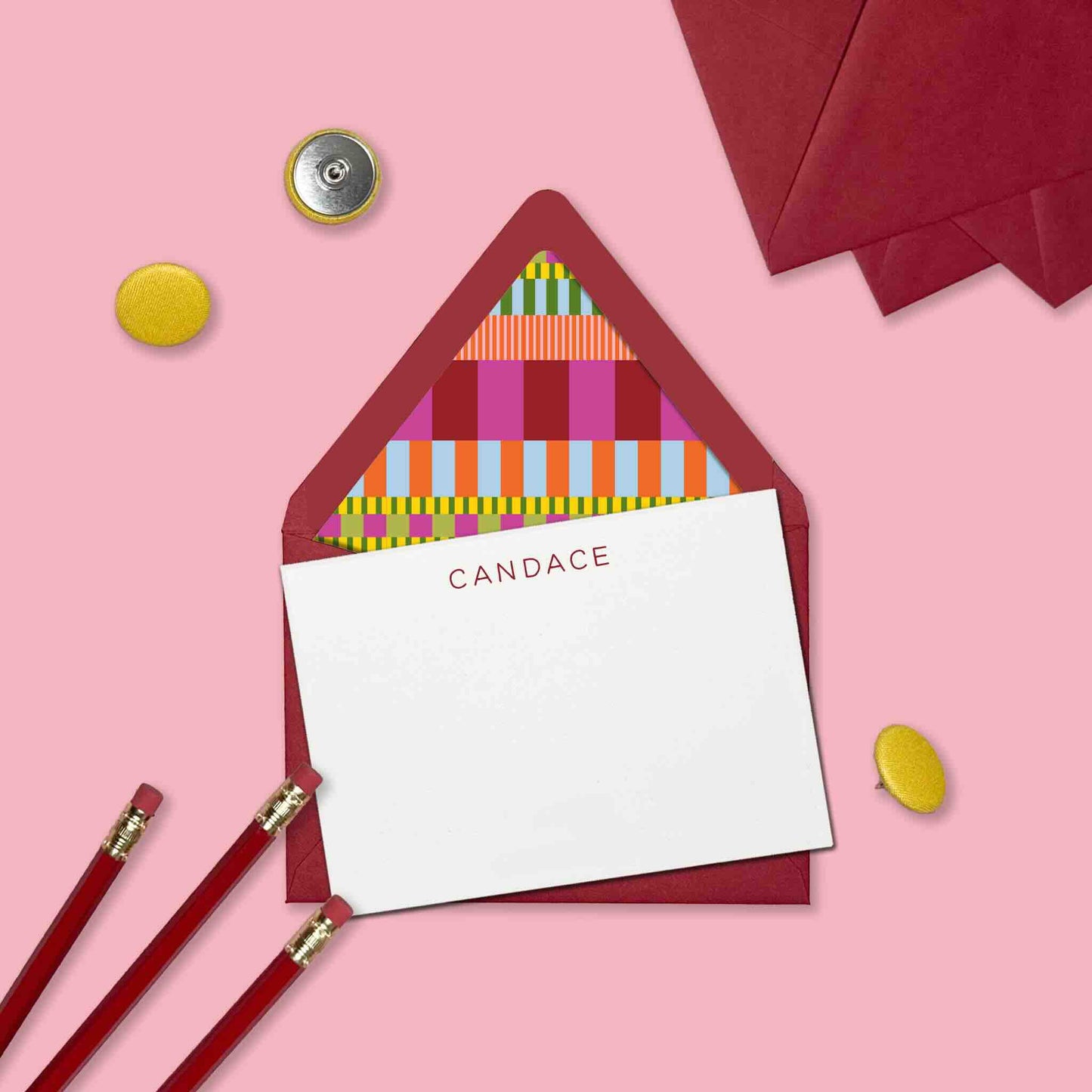 Picnic Fringe Stationery