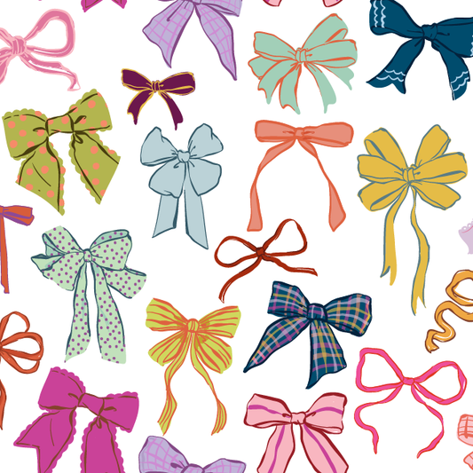 Ribbon Party Stationery