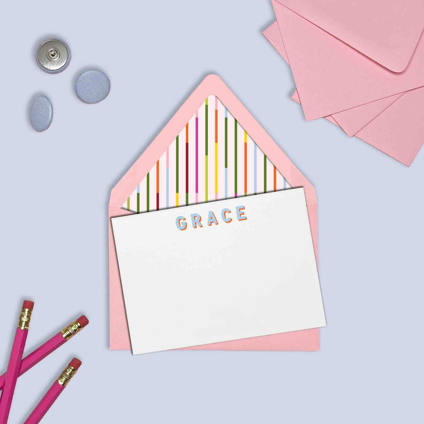 Sidewalk Chalk Stationery