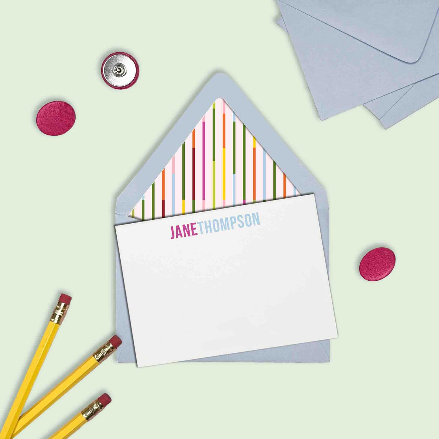 Sidewalk Chalk Stationery