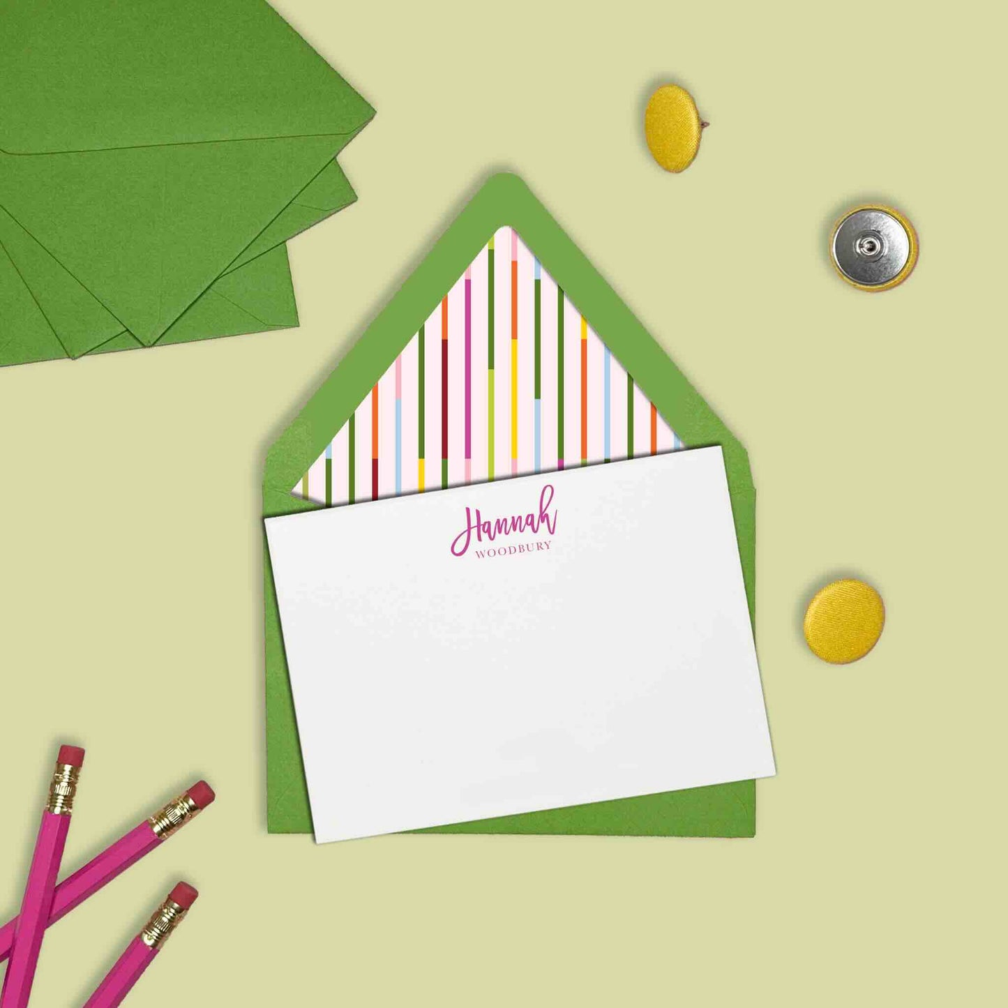 Sidewalk Chalk Stationery
