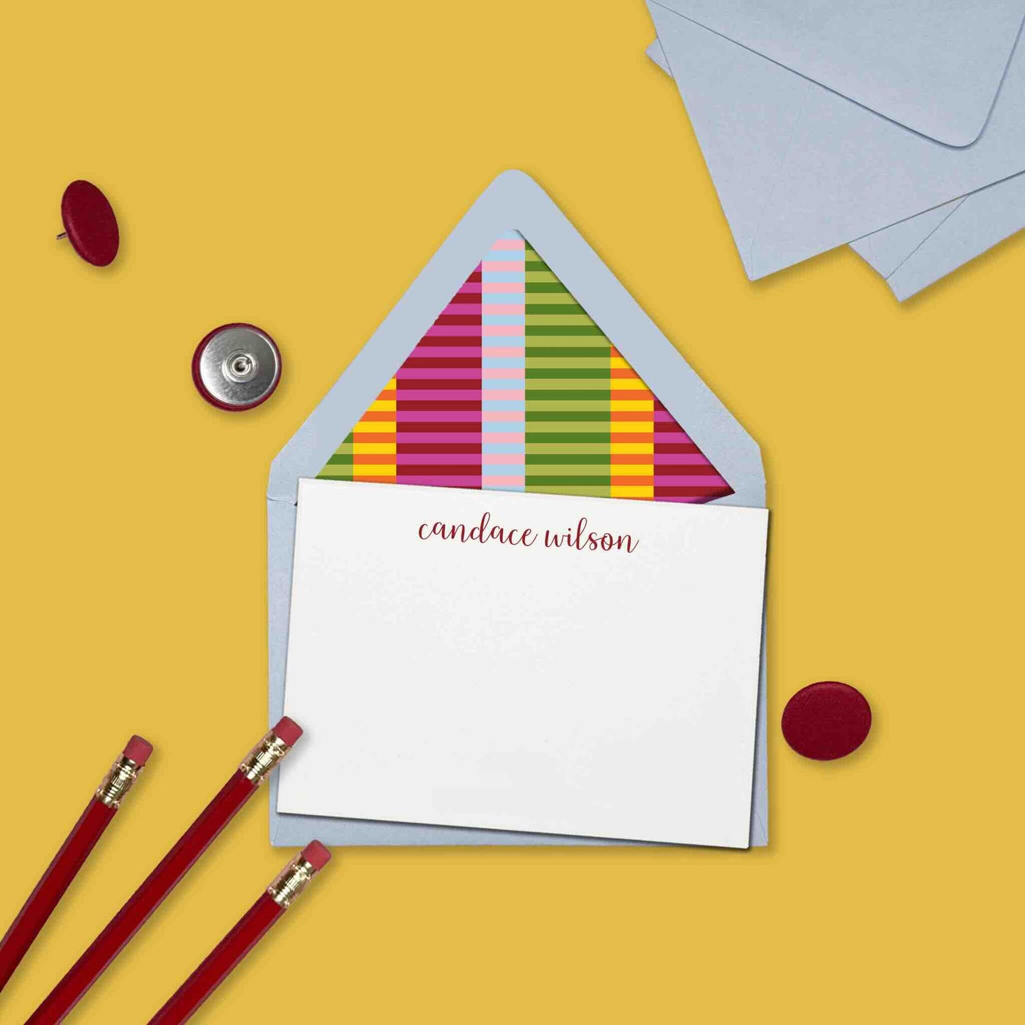 Colorful Tide Stationery