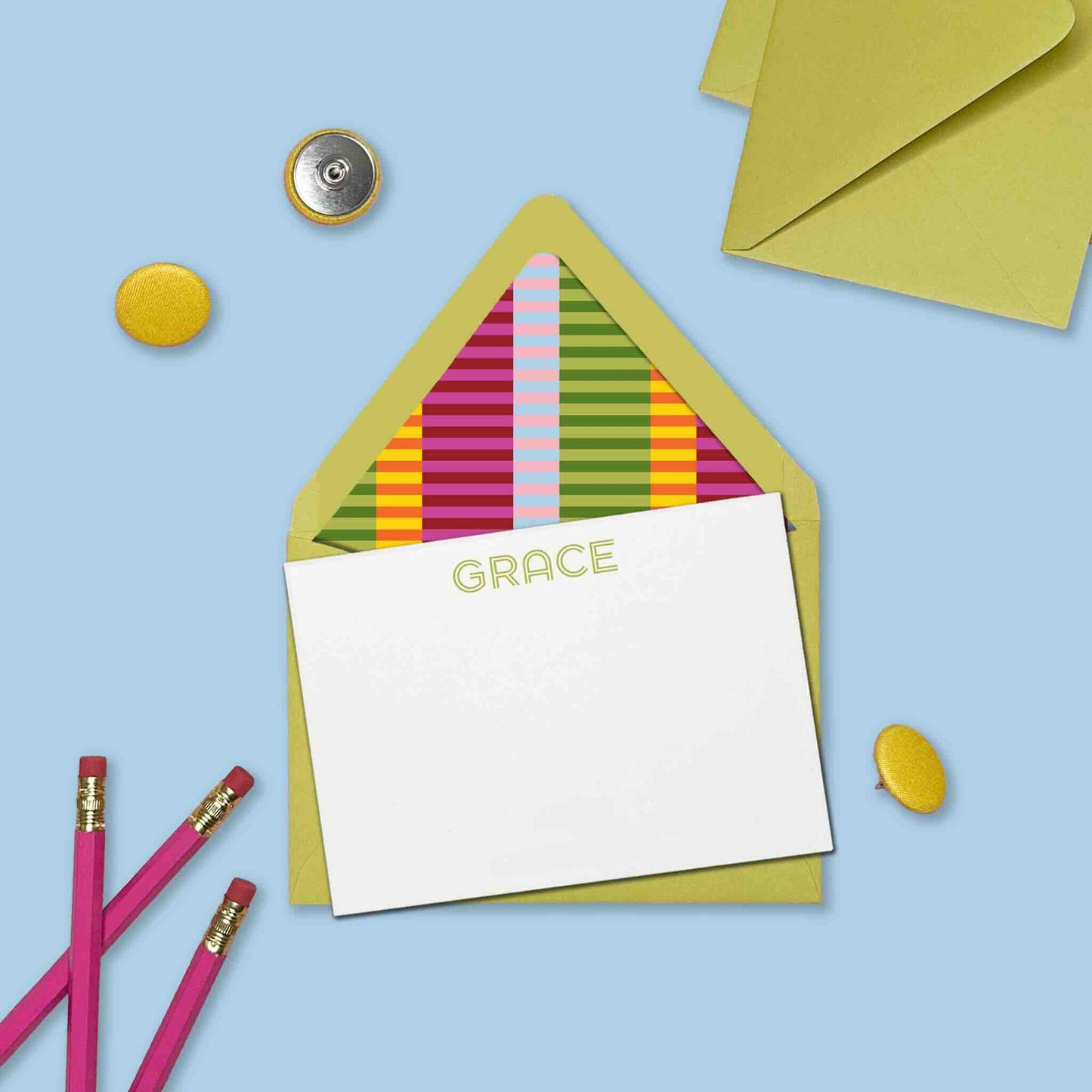 Colorful Tide Stationery