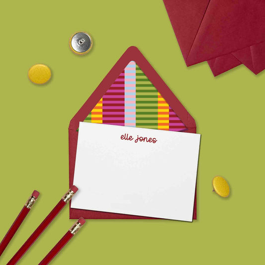 Colorful Tide Stationery