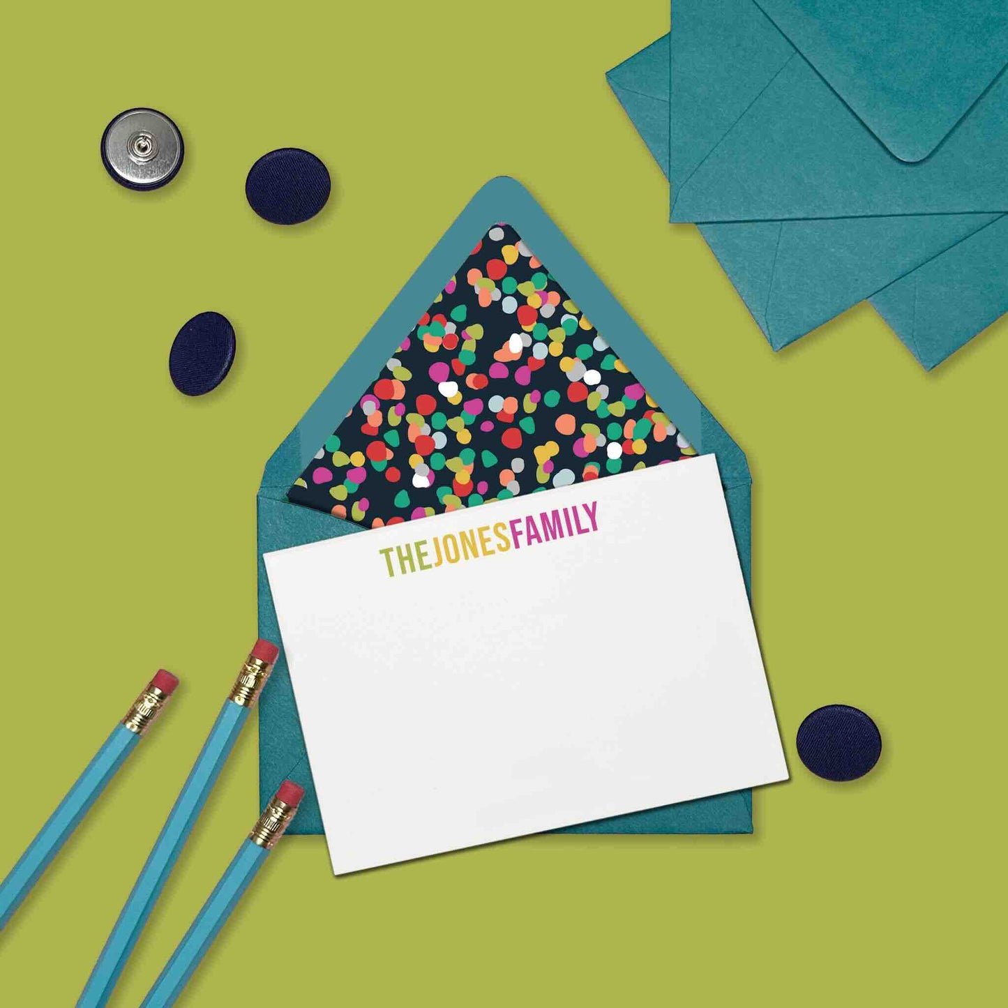 Confetti Stationery