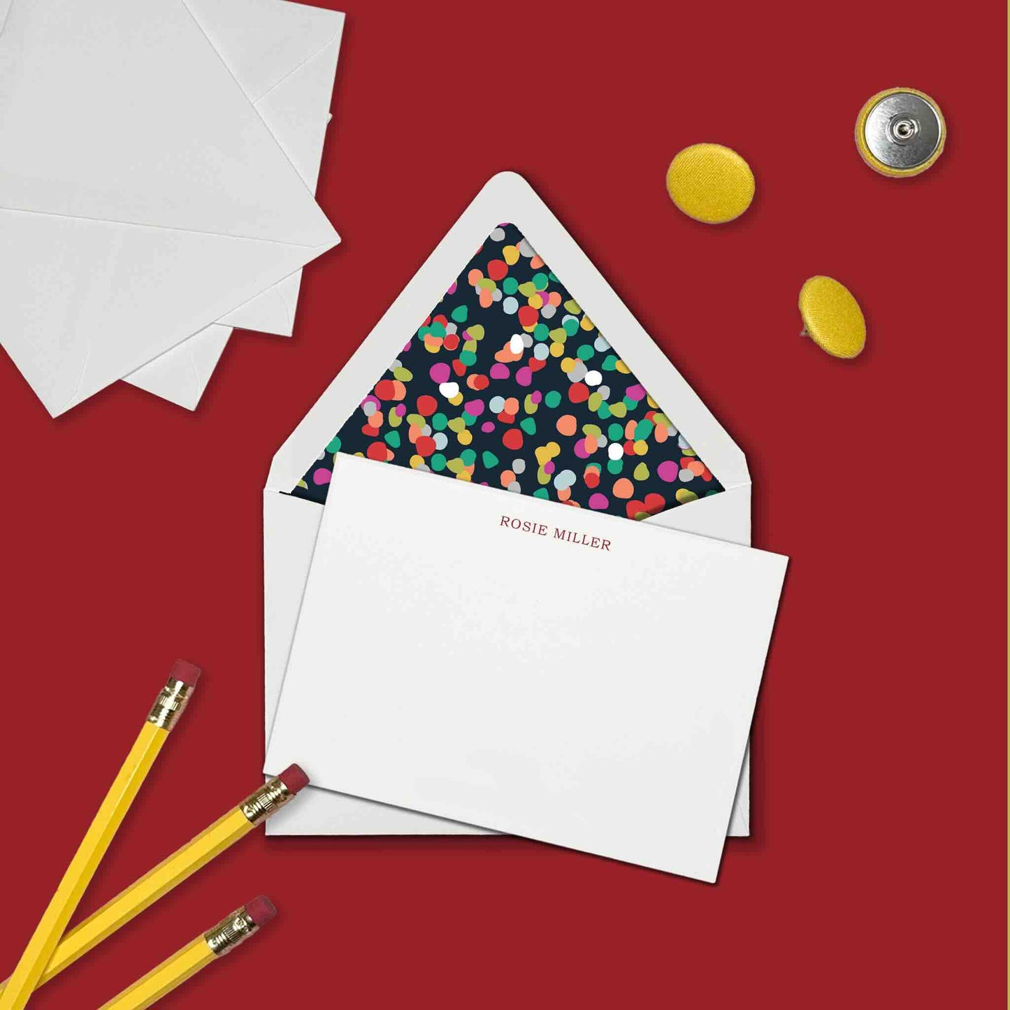 Confetti Stationery