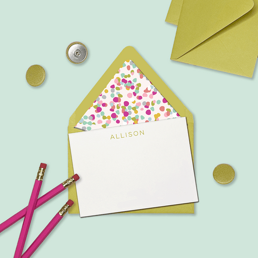 Confetti Stationery