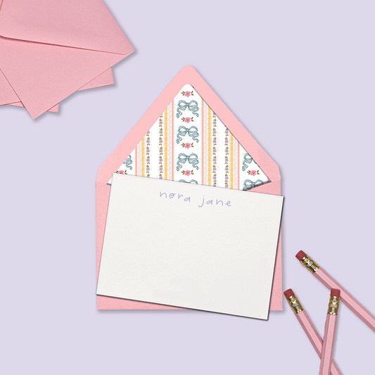 Coquette Lace Stationery