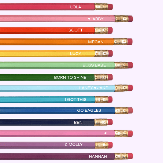 Personalized Pencils