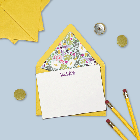 English Garden Stationery