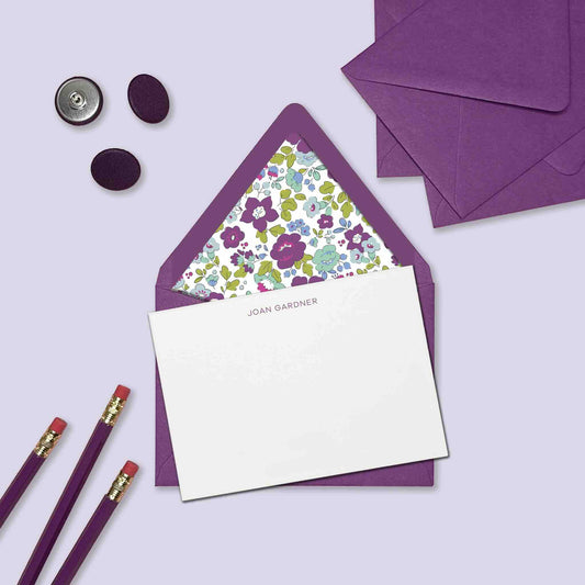 Liberty Floral Stationery