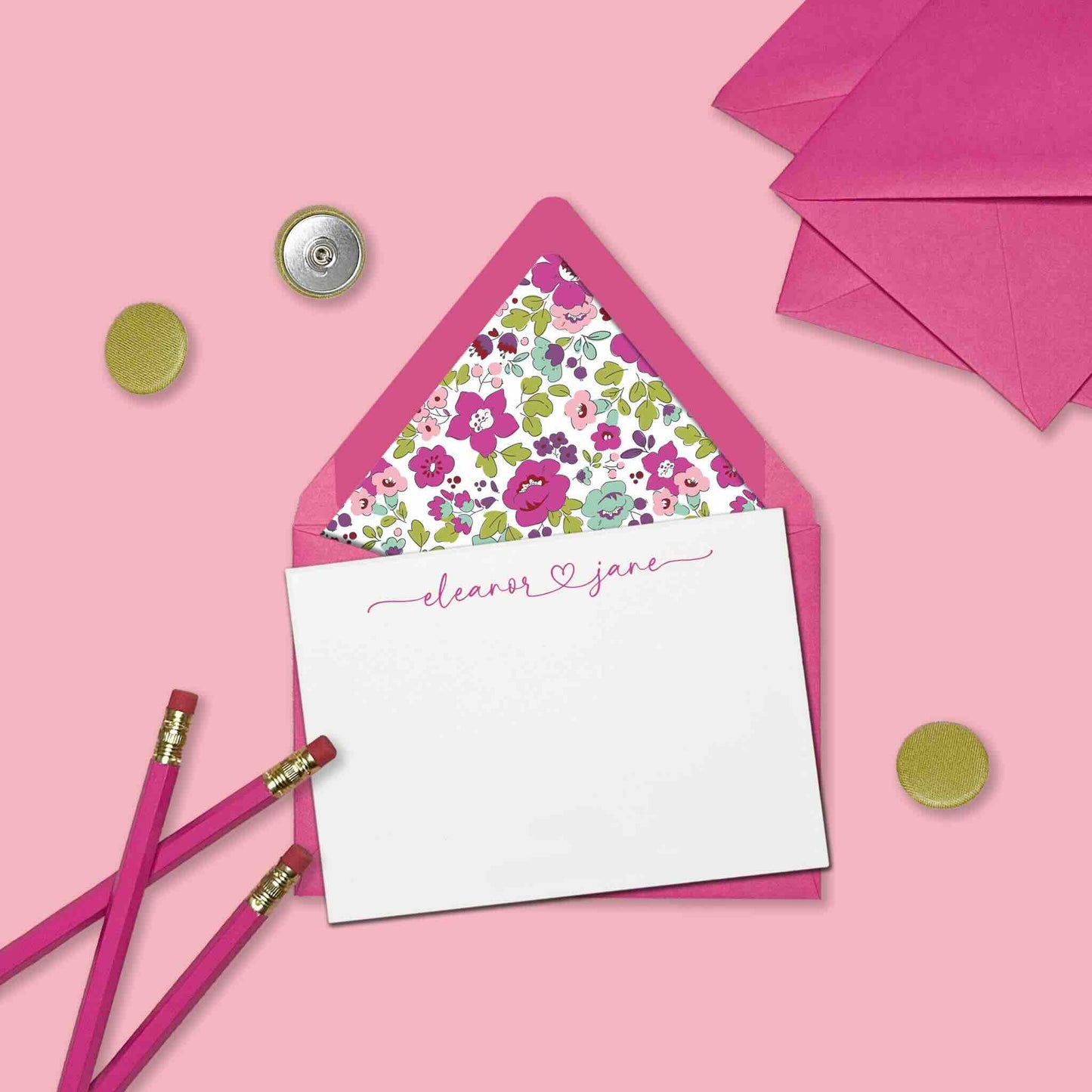 Liberty Floral Stationery
