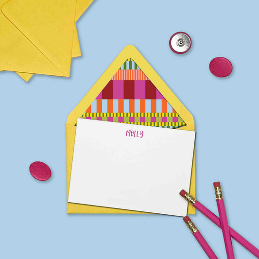 Picnic Fringe Stationery