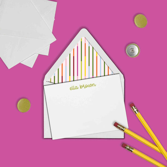 Sidewalk Chalk Stationery