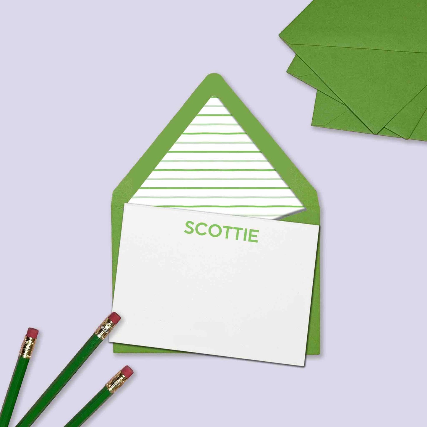 Wavy Stripes Stationery